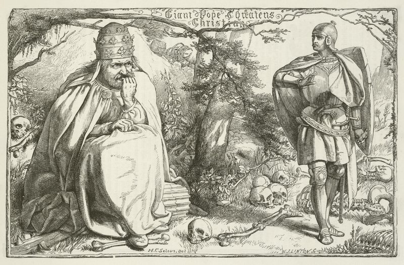 Ilustración para El progreso del peregrino de John Bunyan de Henry Courtney Selous