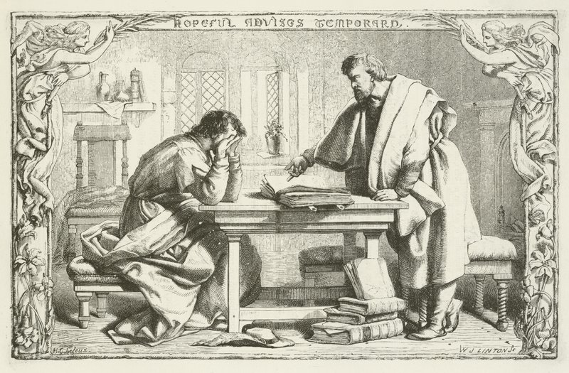 Ilustración para El progreso del peregrino de John Bunyan de Henry Courtney Selous