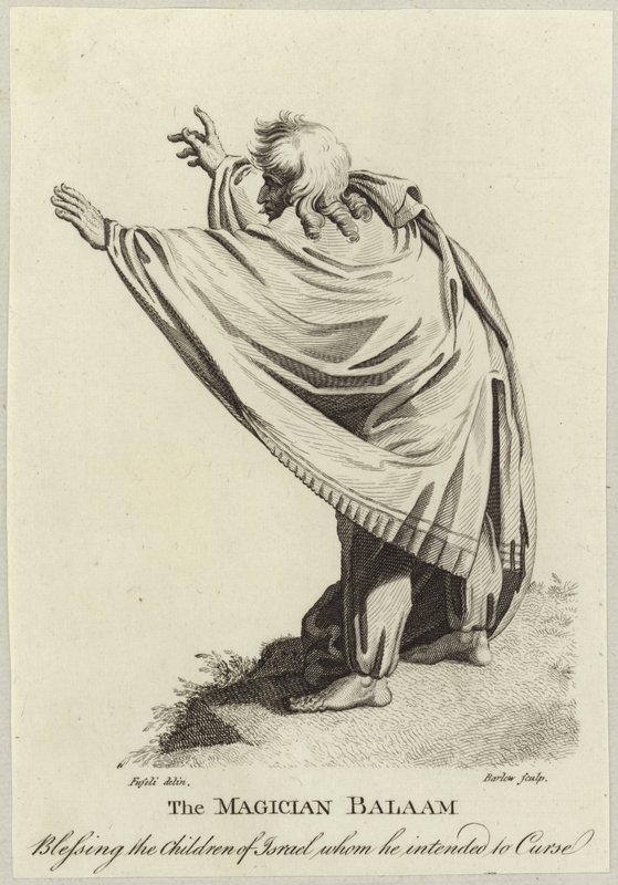 El Mago Balaam de Johann Heinrich Füssli