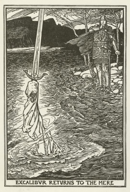 Excalibur regresa al lago de Henry Justice Ford