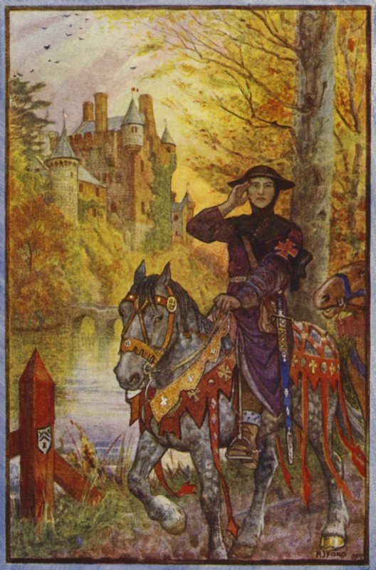 El Señor de Joinville en su camino a la Cruzada de Henry Justice Ford