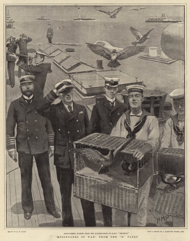 Mensajeros de Guerra de la Flota B de Henry Marriott Paget