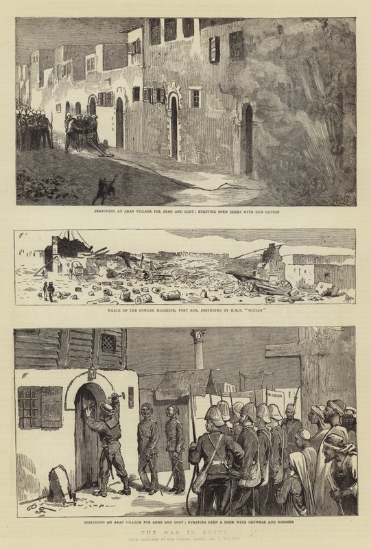 La guerra en Egipto de Henry Marriott Paget