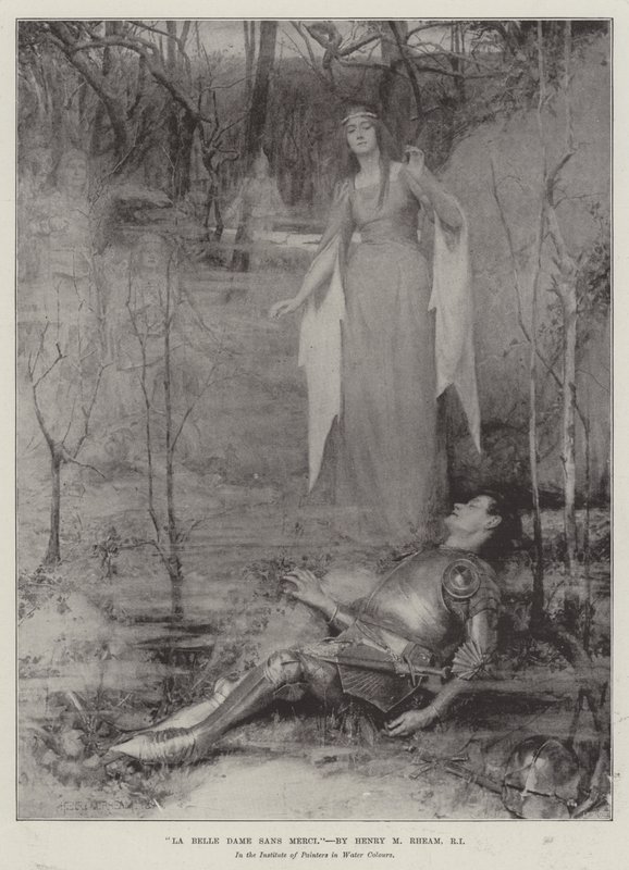 La Bella Dama sin Piedad de Henry Meynell Rheam