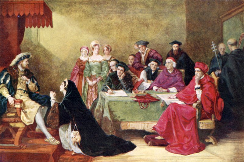 El juicio de la Reina Catalina de Henry O