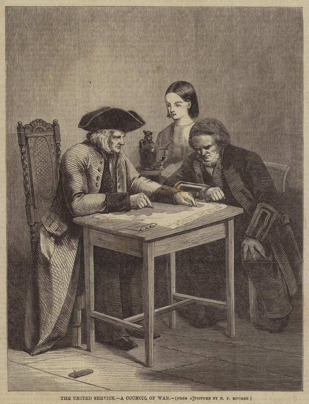 El Servicio Unido, un Consejo de Guerra de Henry Parsons Riviere