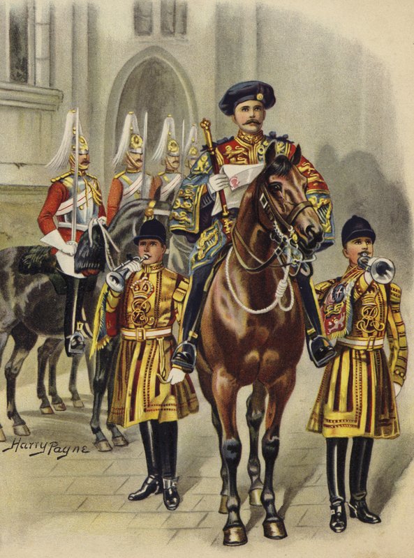 Proclamación de Jorge V como Rey de Inglaterra, 1910 de Henry Payne