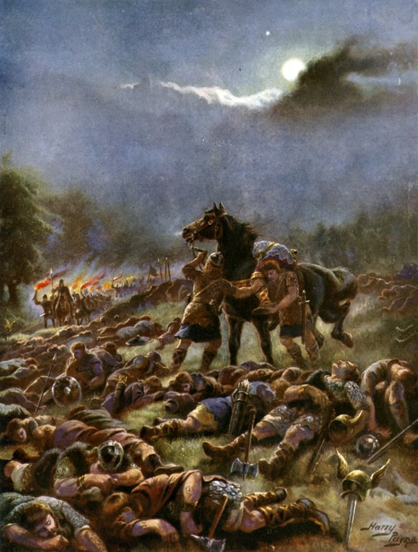 El ejército envenenado de Sweyn, 1036 de Henry Payne