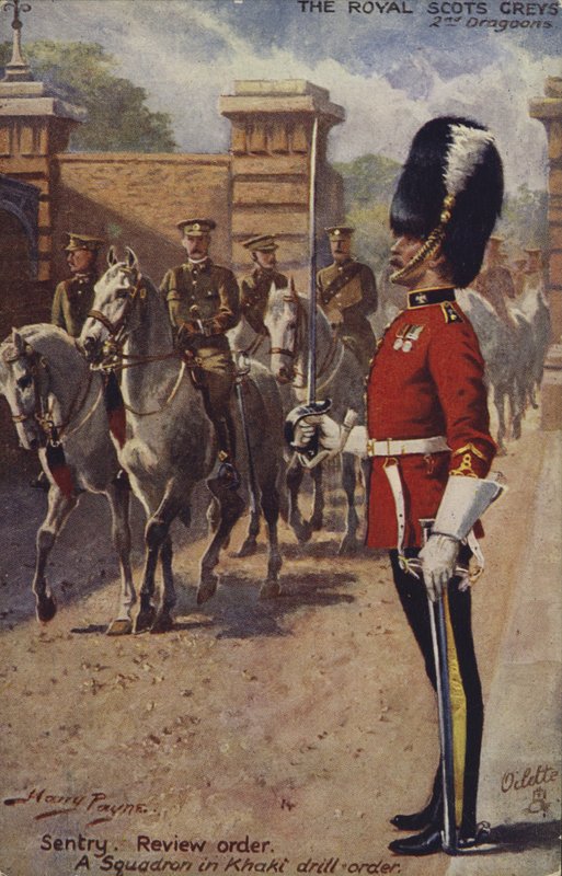 Los Royal Scots Greys de Henry Payne
