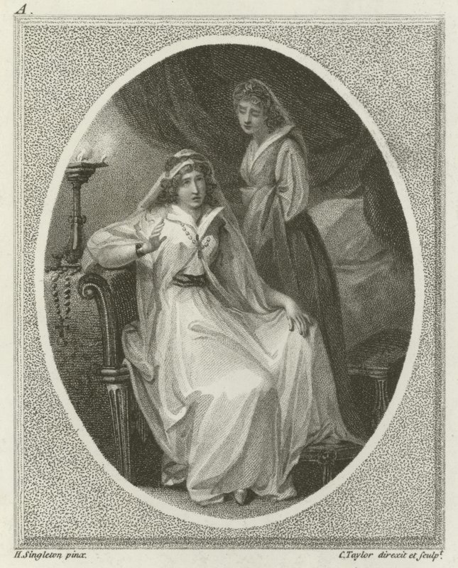 Escena de Otelo, de William Shakespeare de Henry Singleton
