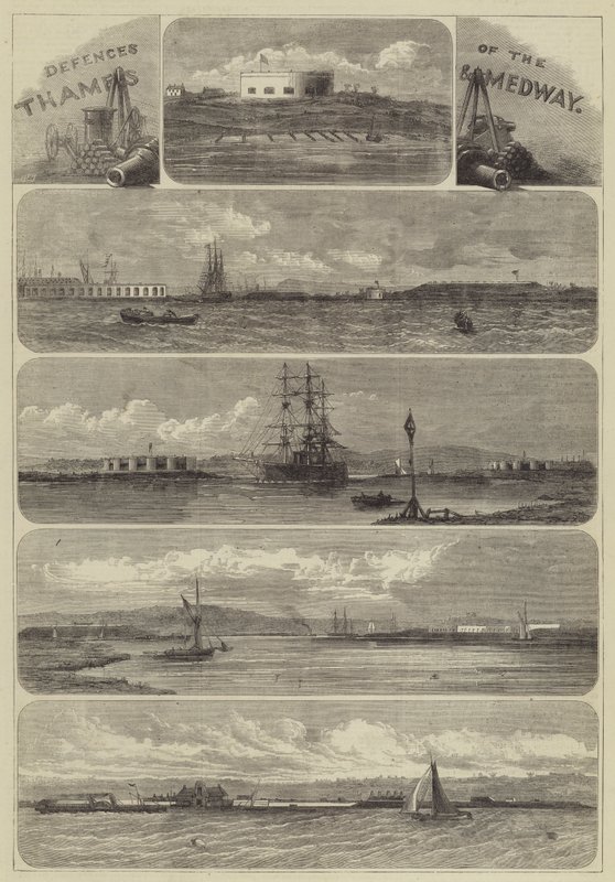 Defensas del Támesis y Medway de Henry Spernon Tozer