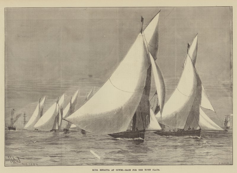 Regata del Royal Yacht Squadron en Cowes, Carrera por la Placa de la Ciudad de Henry Spernon Tozer