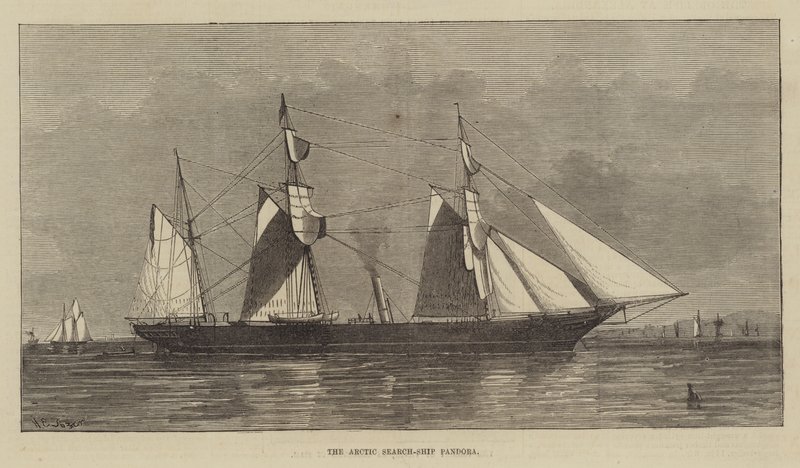 El Barco de Búsqueda Ártica Pandora de Henry Spernon Tozer