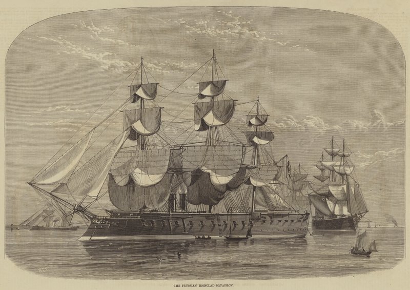 El escuadrón acorazado prusiano de Henry Spernon Tozer