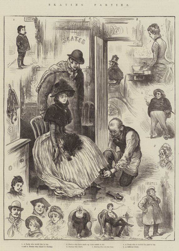 Fiestas de patinaje de Henry Stephen Ludlow