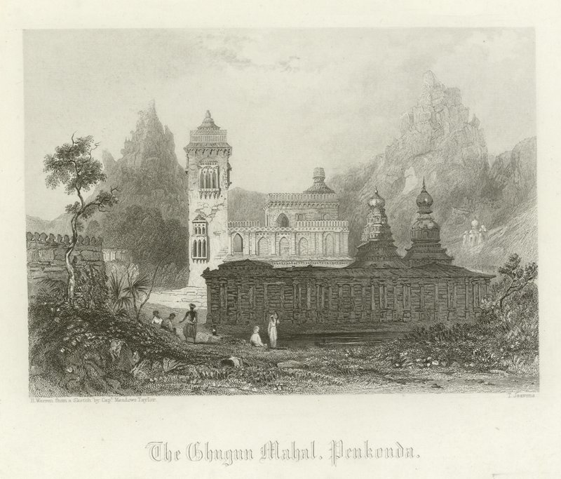 El Ghugun Mahal, Penukonda, India de Henry Warren