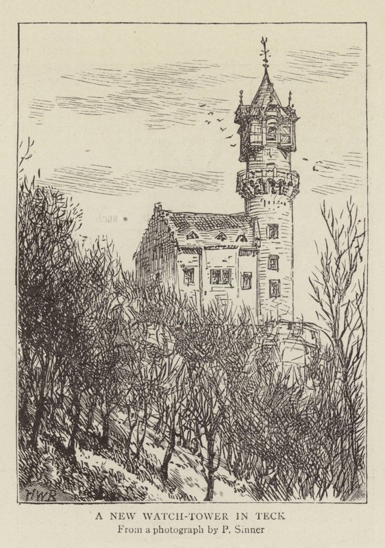 Una nueva torre de vigilancia en Teck de Henry William Brewer