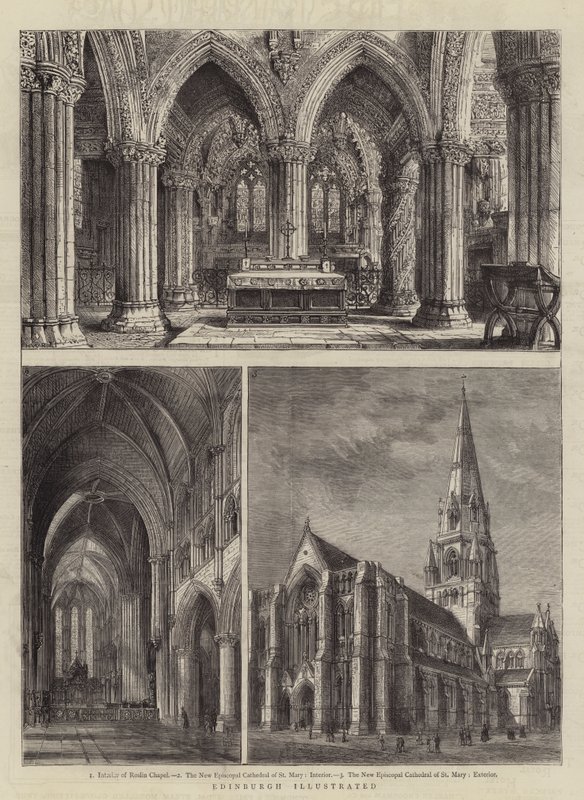 Edimburgo ilustrado de Henry William Brewer