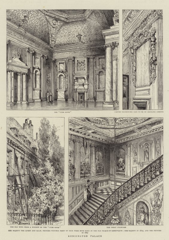 Palacio de Kensington de Henry William Brewer