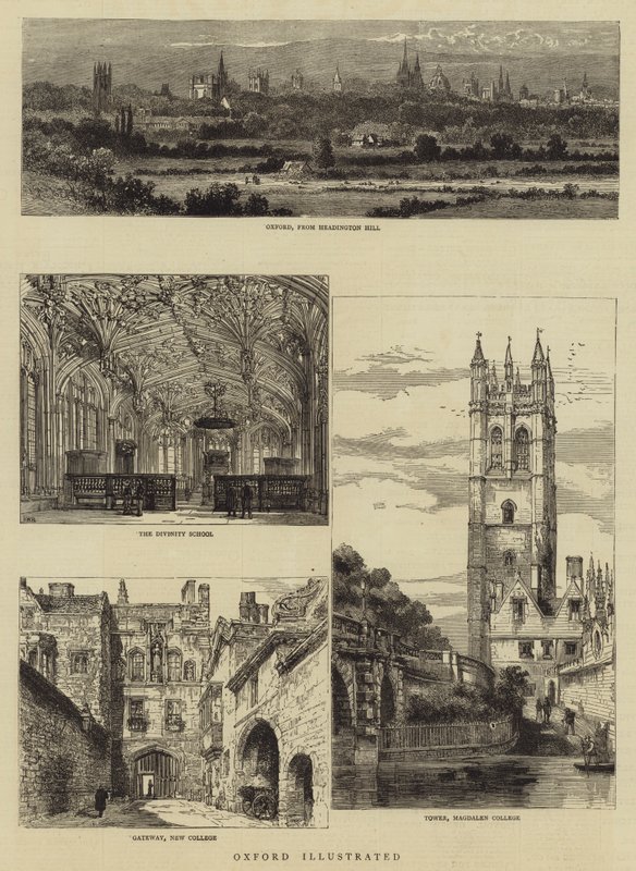 Oxford ilustrado de Henry William Brewer