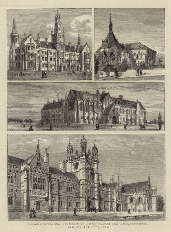 Sídney ilustrado de Henry William Brewer