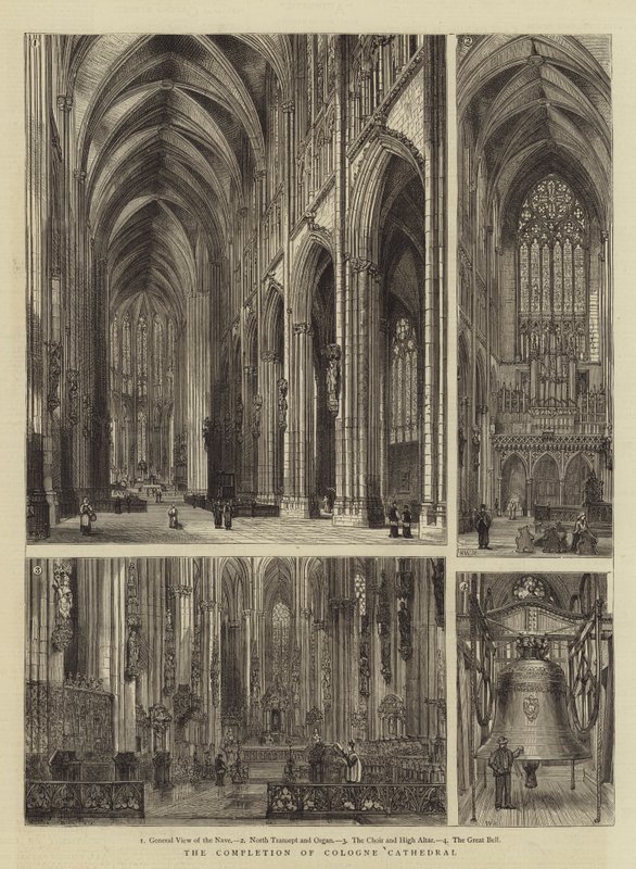 La Finalización de la Catedral de Colonia de Henry William Brewer
