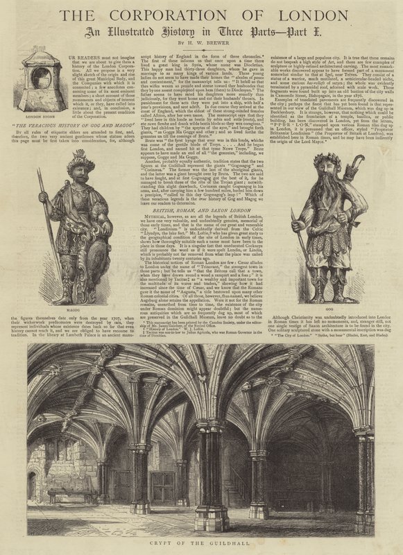 La Corporación de Londres de Henry William Brewer