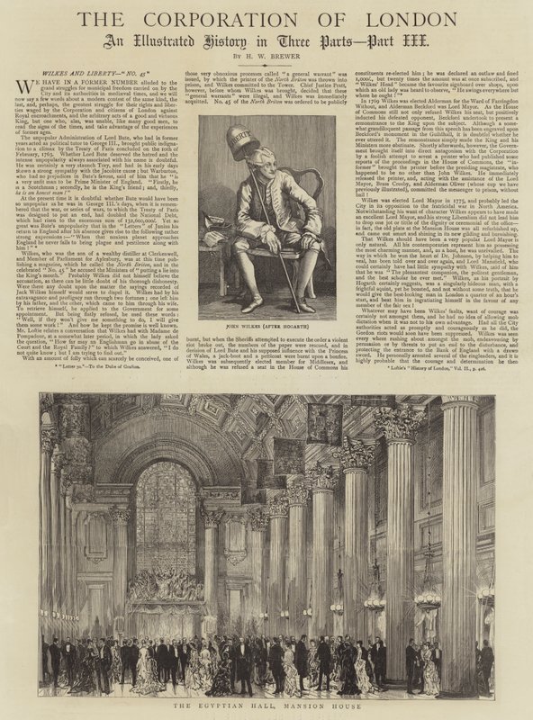 La Corporación de Londres de Henry William Brewer