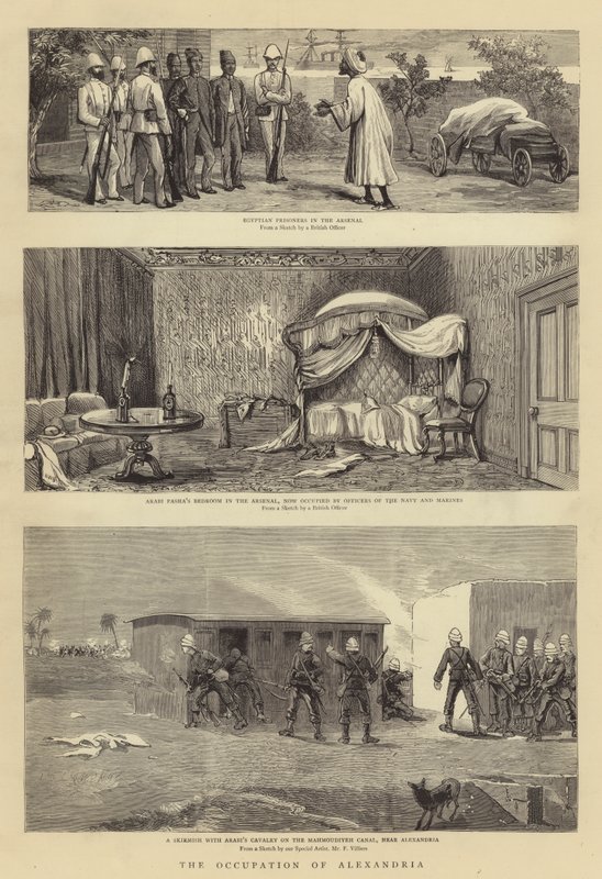 La ocupación de Alejandría de Henry William Brewer