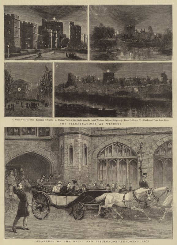 La Boda Real en Windsor de Henry William Brewer