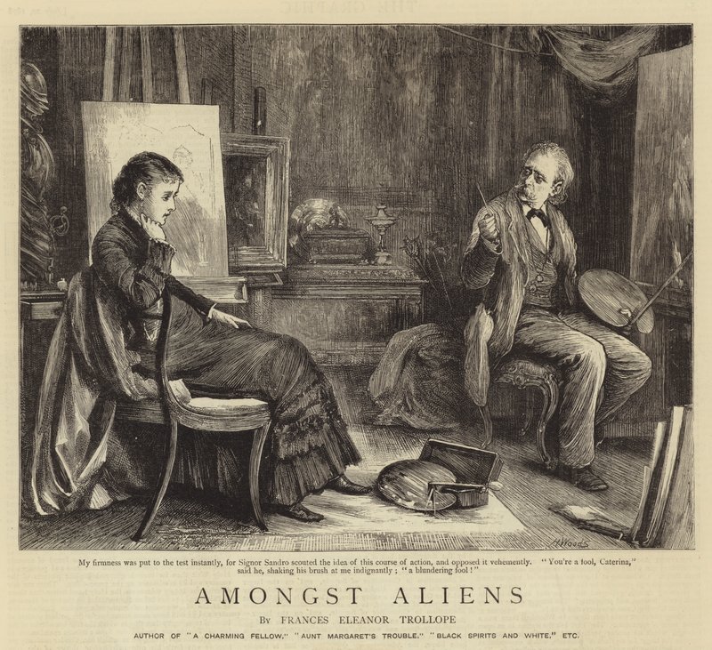 Entre alienígenas de Henry Woods