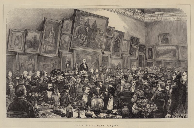 El Banquete de la Real Academia de Henry Woods