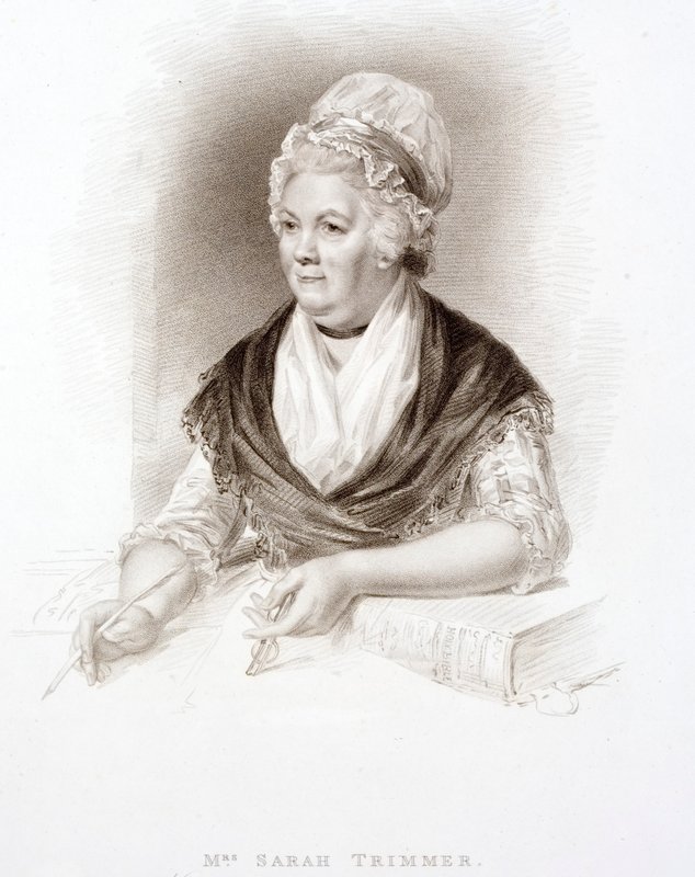 Sarah Trimmer, autora británica de libros infantiles de Henry (after) Howard