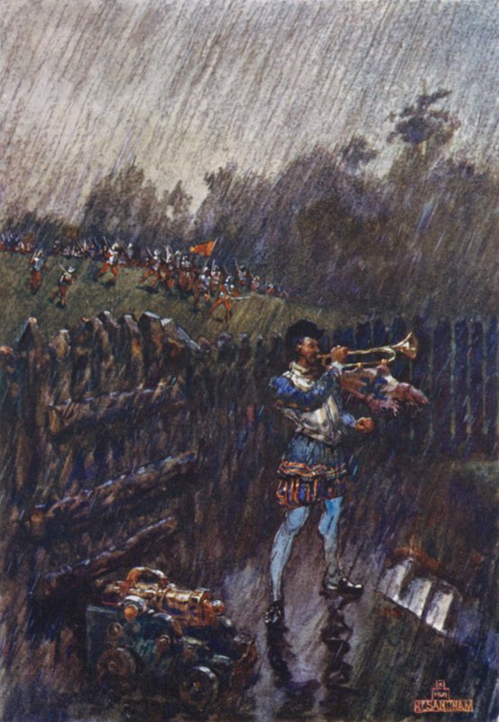 ¡Una alarma, demasiado tarde! de Henry (after) Sandham
