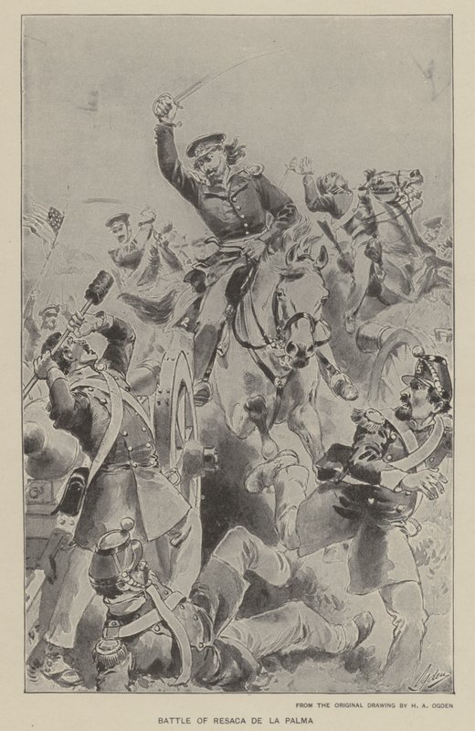 Batalla de Resaca de la Palma de Henry Alexander (after) Ogden