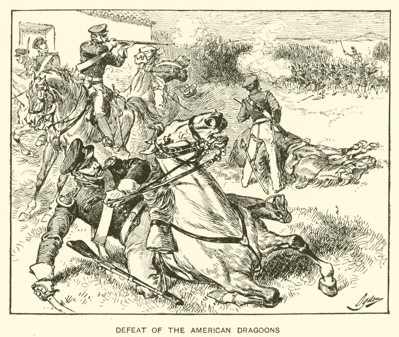 Derrota de los Dragones Americanos de Henry Alexander (after) Ogden