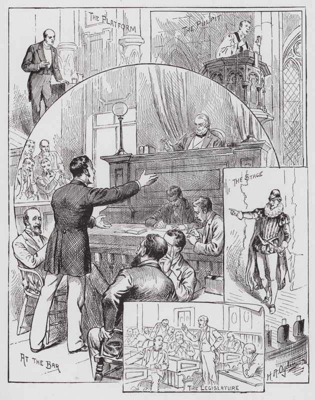 Oratoria y Declamación de Henry Alexander (after) Ogden