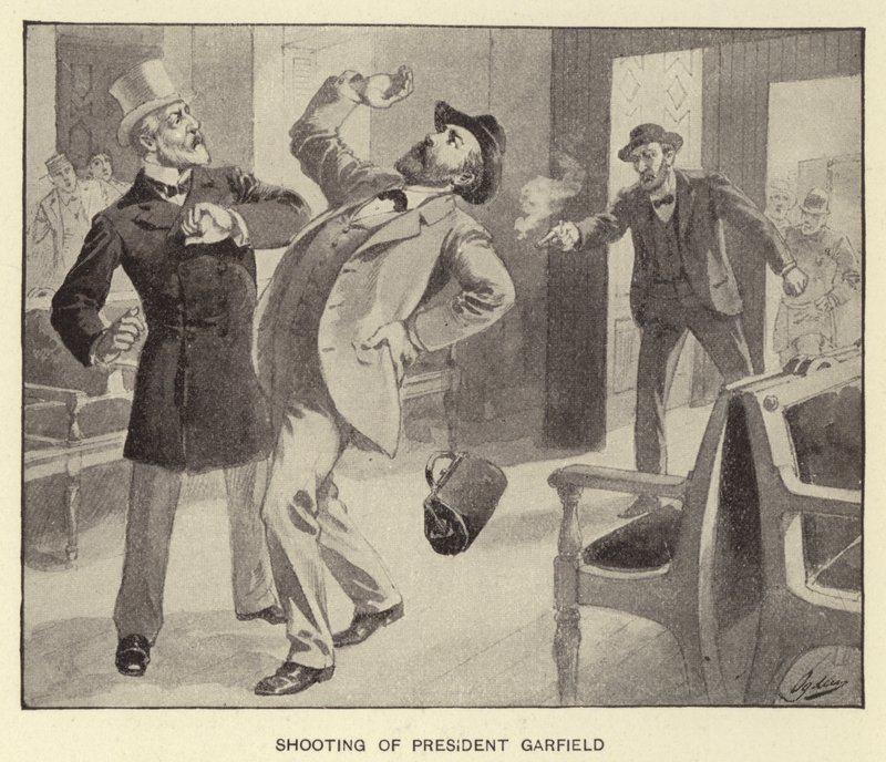 Asesinato del Presidente Garfield de Henry Alexander (after) Ogden