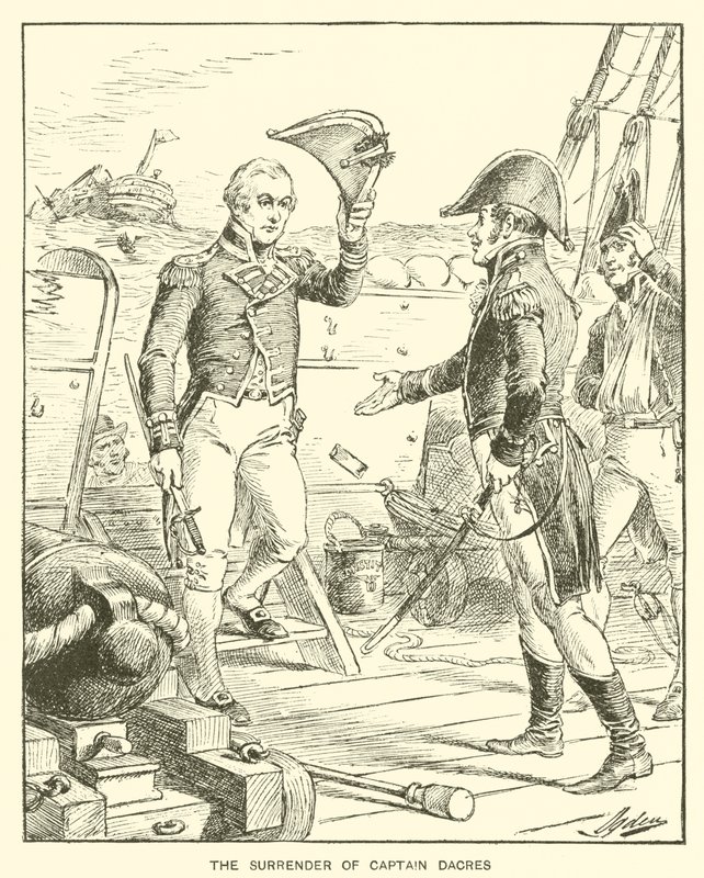 La Rendición del Capitán Dacres de Henry Alexander (after) Ogden
