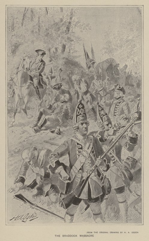 La masacre de Braddock de Henry Alexander Ogden