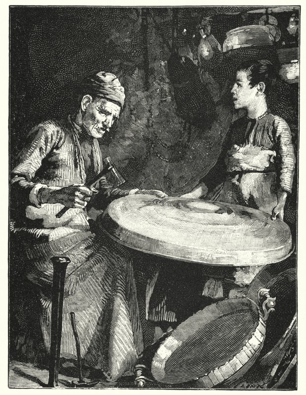 Un calderero oriental de Henry Andrew Harper