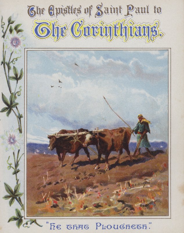 El que ara (cromolitografía) de Henry Andrew Harper