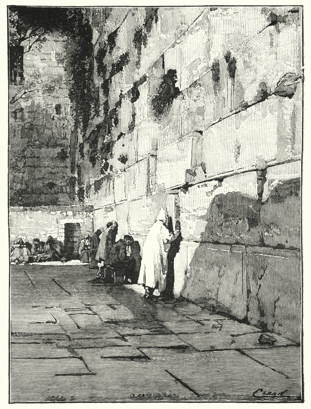 Lugar de Lamentaciones de los Judíos, Jerusalén de Henry Andrew Harper