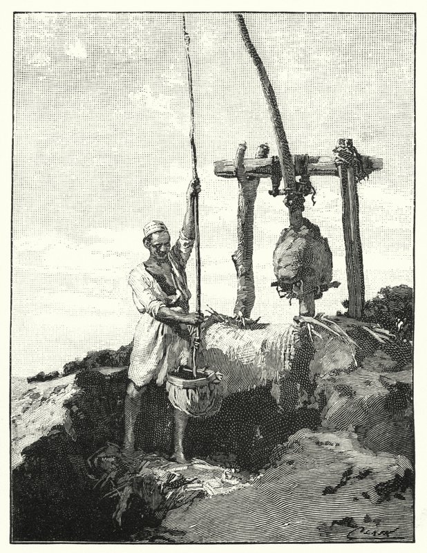 Método de sacar agua en el Este de Henry Andrew Harper