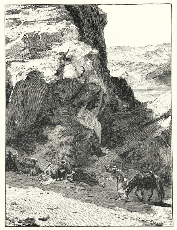 Sombra de una gran roca, cerca de War Sabo de Henry Andrew Harper