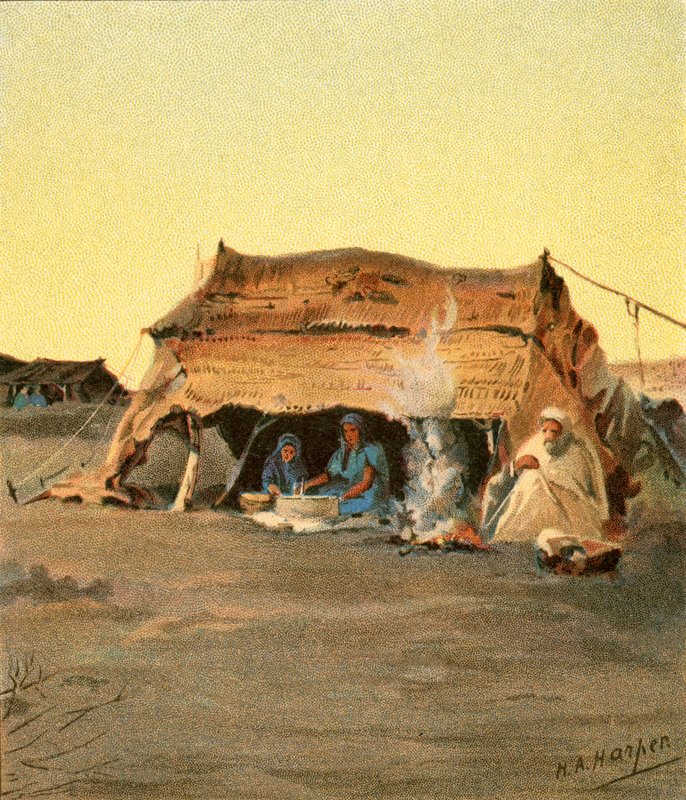 Vida en tienda de campaña de Henry Andrew Harper