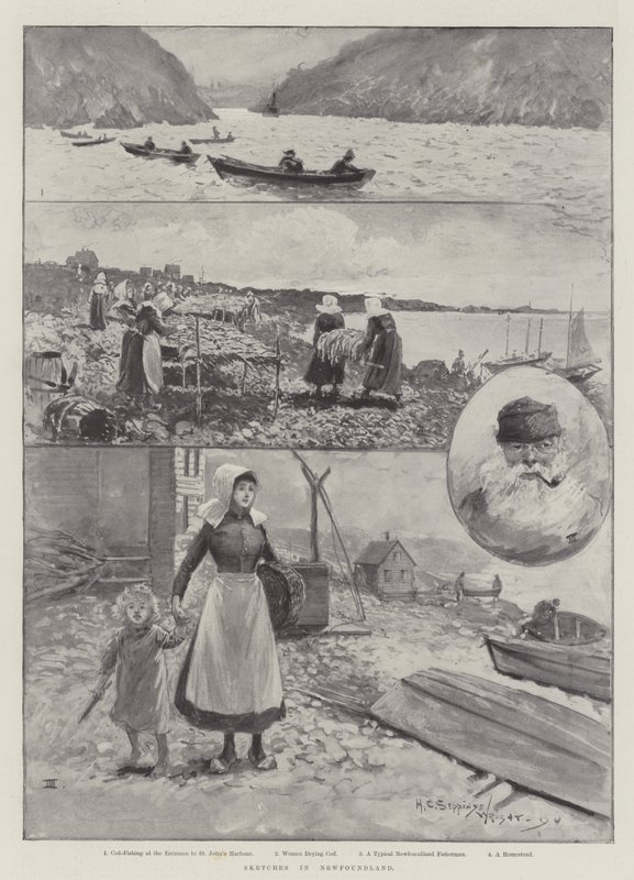 Bocetos en Terranova de Henry Charles Seppings Wright