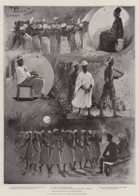 El reciente levantamiento en Sierra Leona de Henry Charles Seppings Wright