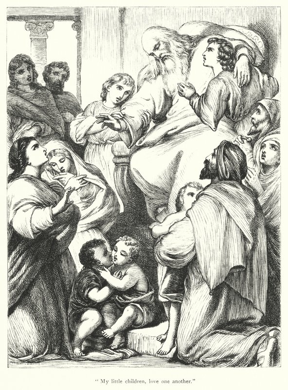 El apóstol Juan de Henry Courtney (after) Selous