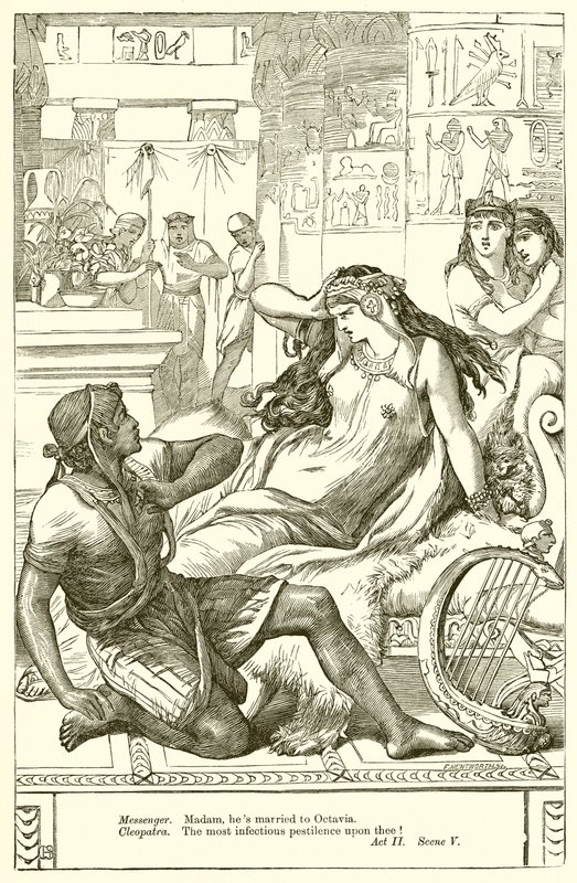 Antonio y Cleopatra de Henry Courtney Selous